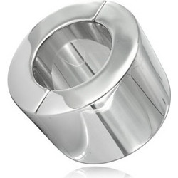 Anillo Testiculos Acero Inoxidable 40mm Δαχτυλίδι Όρχεων Μεταλλικό 4cm Ασημί
