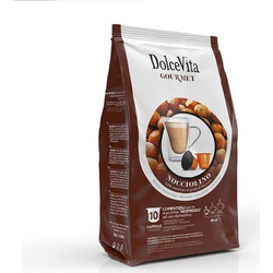 Gimoka Κάψουλες Nocciolino Συμβατές με Μηχανή Nespresso 10τμχ