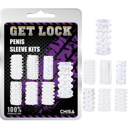 Penis Sleeve Kits-Clear