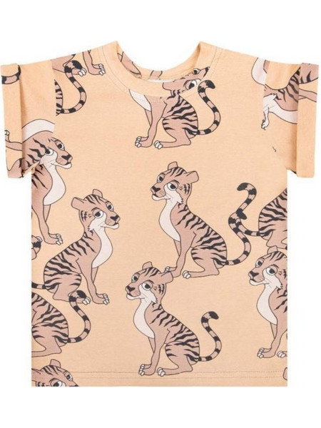 DEAR SOPHIE Βρεφικό T-shirt Tiger Yellow