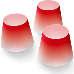 Fatboy Mini Cappies Καπέλα Red Mist Για Τα Φωτιστικά Edison the Mini Σετ 3 Τμχ 11,2x0,04x28,8