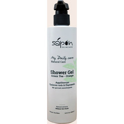 Sapon Green Tea & Orange Αφρόλουτρο σε Gel για Ξηρό Δέρμα 500ml