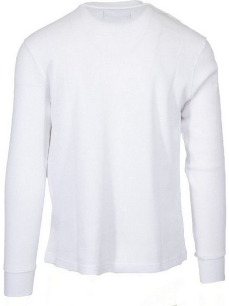 EXPLORER WAFFEL CREW NECK KNIT COTTON 2411102039-WHITE