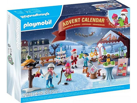 Playmobil Χριστουγεννιάτικο Ημερολόγιο Χριστουγεννιάτικη Αγορά για 4-10 Ετών 71472