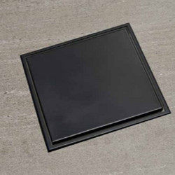 Tema Premium Dolu Black Matt 15x15 - Σιφώνι Δαπέδου