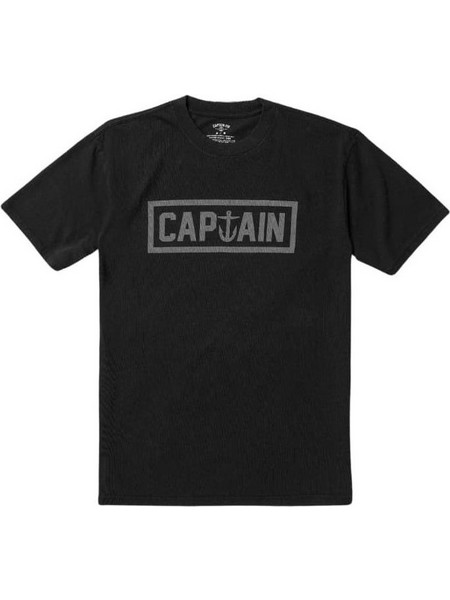 CAPTAIN FIN NAVAL T-SHIRT BLACK