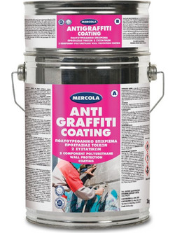 Mercola Antigraffiti Coating Πολυουρεθανικό 3Lit