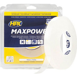 HPX MAXPOWER ΤΑΙΝΙΑ ΔΙΠΛΗΣ ΟΨΗΣ ΔΙΑΦΑΝΗ 19 mmx 2 m 190020122