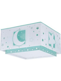 Φωτιστικό Οροφής-Πλαφονιέρα Moon 63236 H 30x30x16,5cm 2xE27 Green Ango