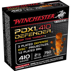 Winchester PDX1 Defender Elite Φυσίγγια Δράμια 12Cal 70mm 3βολα 10τμχ