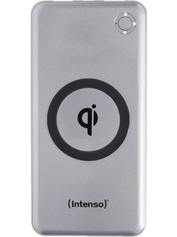 Intenso Wpd10000 Wireless Power Bank 10000mAh με 2 Θύρες USB-A & Θύρα USB-C Silver