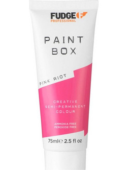 Fudge Paintbox Pink Riot Μόνιμη Βαφή Μαλλιών Χωρίς Αμμωνία 75ml