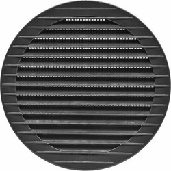 Σχάρα εξαερισμού EDM 87722 Ανθρακί O 15 cm