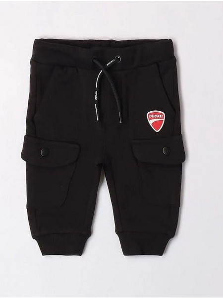 DUCATI KNITTED TROUSERS - G.A636/00 - ΑΓΟΡΙ - BLACK