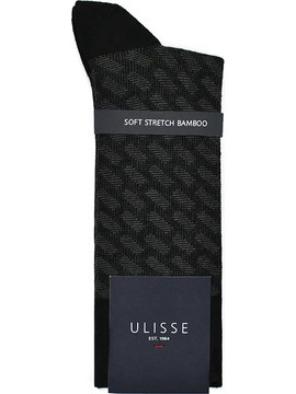 Ulisse M100-908 Ανδρικές Κάλτσες Μαύρες SC-M100-908