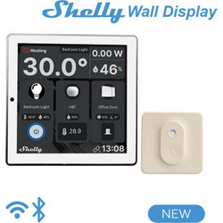 Shelly Wall Display White and BLU H&T