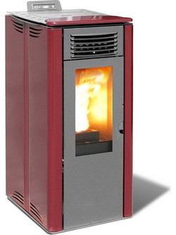 Σόμπα πέλλετ αερόθερμη Krone 10,1kw