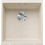Blanco Subline 400-U Υποκαθήμενος Νεροχύτης Γρανίτη Soft White 43x46cm