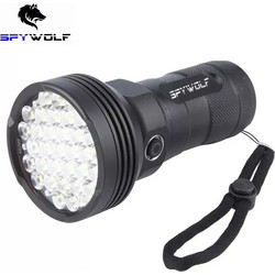 Spywolf TC-154 Επαναφορτιζόμενος Φακός Led IP65 38000lm