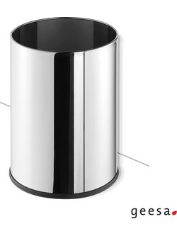 Καλάθι αχρήστων επιδαπέδιο 9l Geesa Chrome