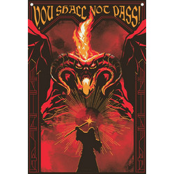 THE LORD OF THE RINGS - Balrog - Wall Banner '125 x 85 cm'