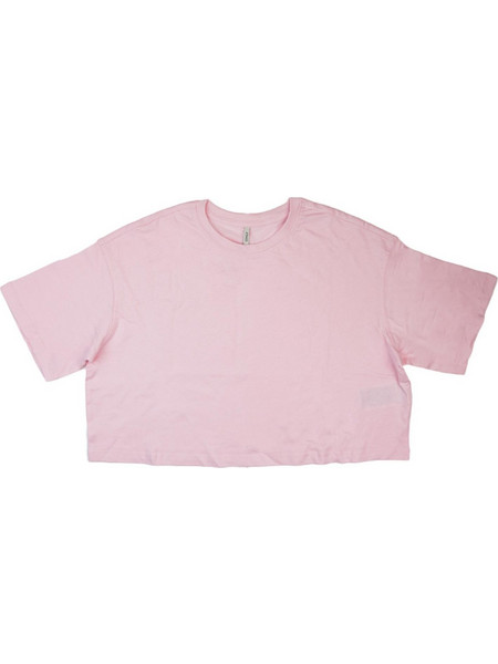 Μπλούζα crop top May σομόν