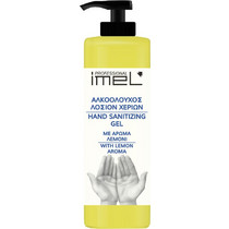 Imel Αντισηπτικό Gel Χεριών με Αντλία Lemon 1lt
