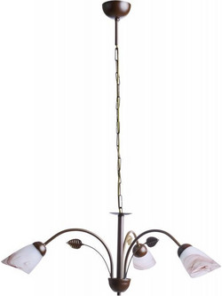 ΦΩΤΙΣΤΙΚΟ ΚΡΕΜΑΣΤΟ 3xE14 Φ.76cm Ν. 1072-2-3