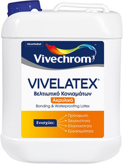 VIVECHROM ΒΕΛΤΙΩΤΙΚΟ ΚΟΝΙΑΜΑΤΩΝ VIVELATEX 1LT