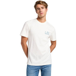 ΑΝΔΡΙΚΟ T-SHIRT LEE RELAXED GRAPHIC TEE - ΕΚΡΟΥ