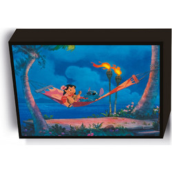 Lilo & Stitch Light Up Canvas (Hammock) 30x40cm