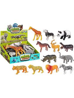 ToyMarkt Σετ Άγρια Ζώα 12τμχ 913327