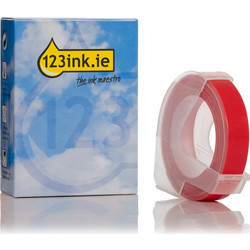 Συμβατή Ταινία Dymo S0898150 3m x 9mm White on Red (123ink)
