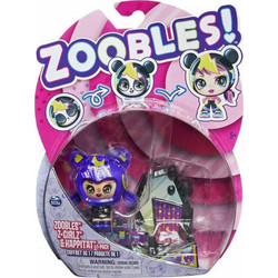 Spin Master Zoobles! Z-Girlz & Happitat Kosmic Kelly Figure