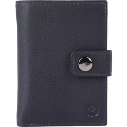 Πορτοφόλι δερμάτινο Valenta Magsafe Luxury Navy Blue 588416