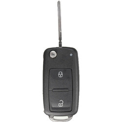 Κέλυφος κλειδιού VOLKSWAGEN - SEAT - SKODA με 3 κουμπιά και λάμα HU66