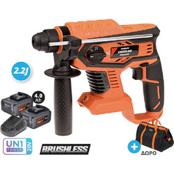 Krausmann U98020-24SB Κρουστικό Περιστροφικό Κατεδαφιστικό Πιστολέτο Μπαταρίας Solo με SDS Plus