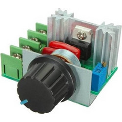 Voltage Dimmer 50-220VAC 2000W - Speed Controller