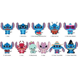 Lilo & Stitch Plush Bag Clips Stitch Charm Display (24)