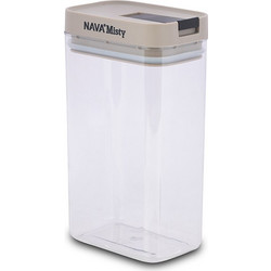 NAVA Πλαστικό δοχείο αποθήκευσης τροφίμων Misty 1200ml