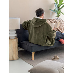 Κουβέρτα HUHU/2 90x100 KHAKI - Palamaiki Home