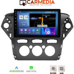 Carmedia CMDU410-3 Ford Mondeo 2011-2013 A/C Ηχοσύστημα Αυτοκινήτου με Οθόνη Αφής & GPS