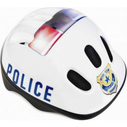 Spokey Police Παιδικό Κράνος Ποδηλάτου Πόλης Λευκό