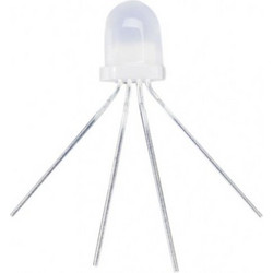 Adafruit NeoPixel Diffused 8mm Through-Hole LED - 5 Pack Multicolor