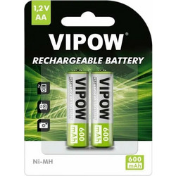 Vipow Rechargeable AA 600mAh 2τμχ