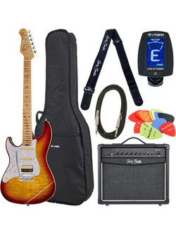 Harley Benton ST-Modern Plus MN HSS L Set