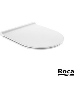 Roca Nexo Καπάκι Λεκάνης D-Shape Πλαστικό Slim Soft Close Λευκό A801C4200U
