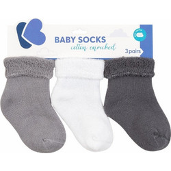 Κάλτσες Σετ 3τμχ Thermal Kikka boo Grey 31110020081