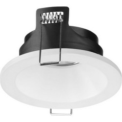 Φωτιστικό Κουζίνας Σποτ Χωνευτό Ter 1xGU10 Max 8W IP65 Αλουμίνιο Λευκό