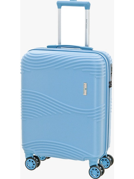 Bartuggi 712-80123 Βαλίτσα Καμπίνας 55x40x24cm με 4 Ρόδες Γαλάζια
